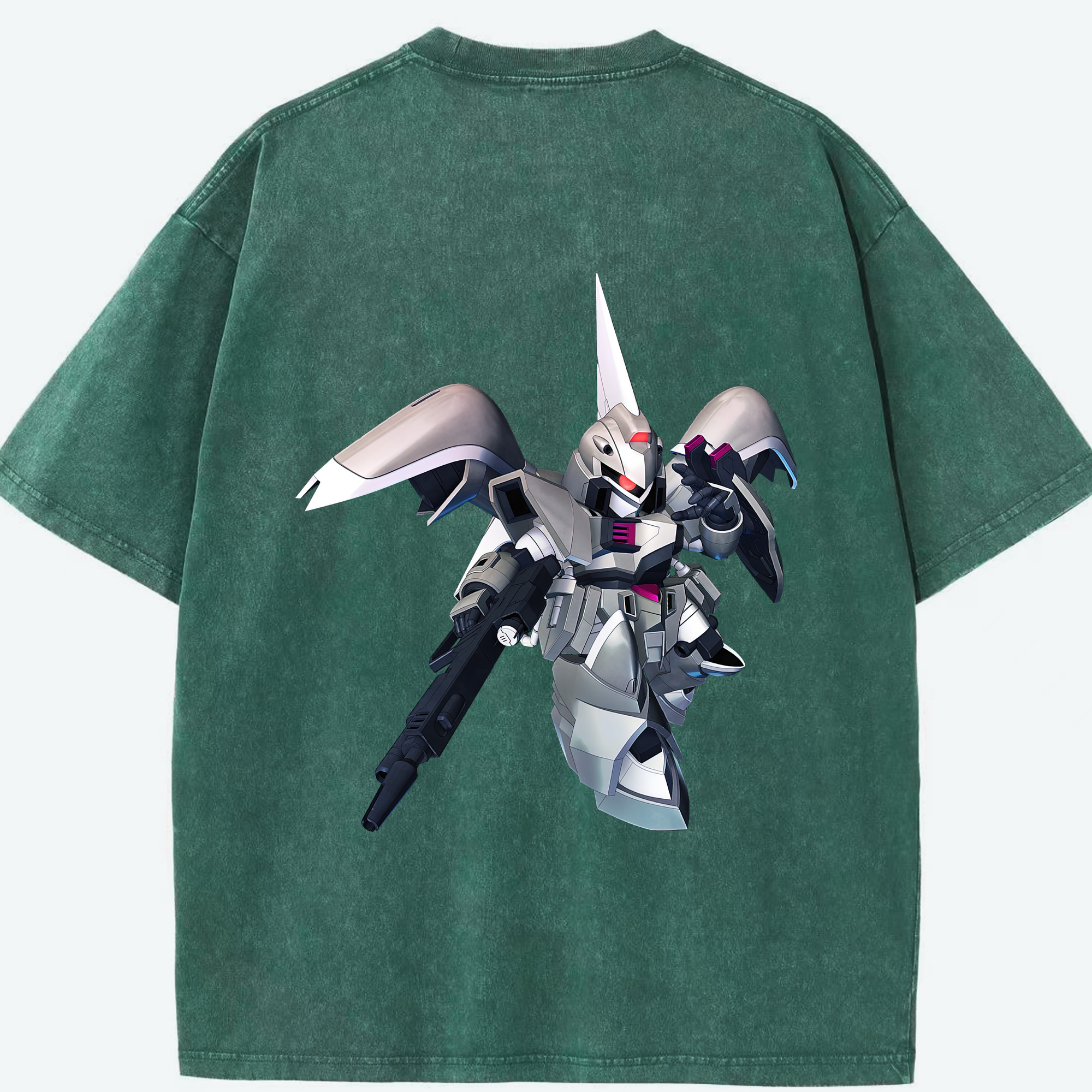 （画像用） 機動戦士ガンダム Mobile Suit Gundam 綿100% ヴィンテージ風 半袖Tシャツ（背面プリント）